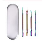 Szivárványfényű Bőrfeltoló és Tisztító Szett (4 db) Fémtokkal