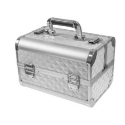 Körmös Táska Bőrönd Ezüst