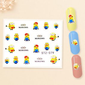 Mesefigurás Akrilhatású Vizes Körömmatrica STZ-079
