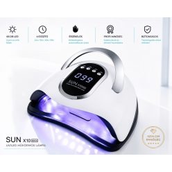 SUN X10 MAX UV/LED Műkörmös Lámpa 280W