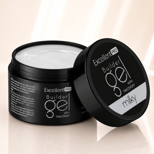 Excellent PRO Thixotropy Milky 50 g tejfehér építőzselé – eredeti Wonder Nails termékfotó