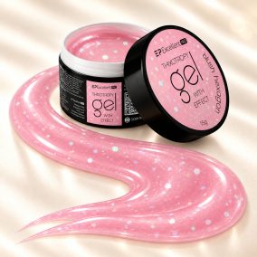 Blush Hexagon Thixotropy Effect építőzselé 15 g – Excellent PRO