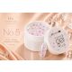 Excellent PRO Principessa No5 15 g nyitott tégelyben, átlátszó pink-ezüst csillámos zselével