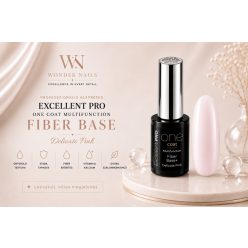   Excellent PRO One Coat Multifunction Delicate Pink 11gr - Erősített Rugalmas Alapzselé