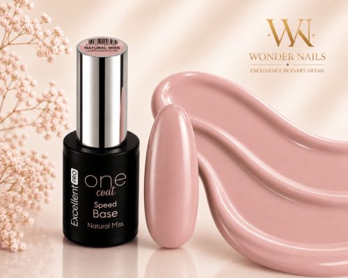 Excellent PRO One Coat Speed Base Natural Miss 11g – Természetes Nude Alapzselé