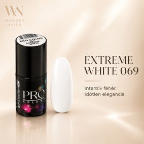 Pro Colors 069 Extreme White fehér géllakk 7 g
