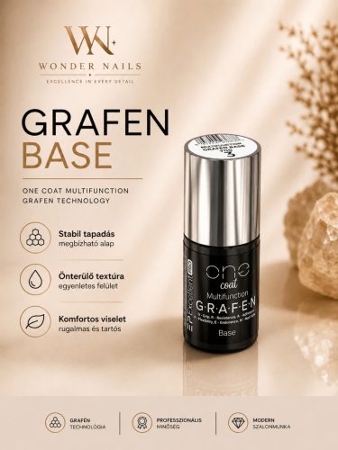 Excellent PRO One Coat Multifunction Grafen Base 7gr– Rugalmas Multifunkciós Alapzselé