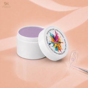 Excellent PRO Painting Gel High Pigment 16 világoslila festőzselé nyitott 5 g-os tégelyben