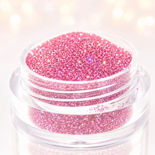 Pink Lézer Selyem Csillámpor 2,5 ml