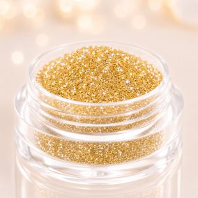 Gold Lézer Selyem Csillámpor 2,5 ml