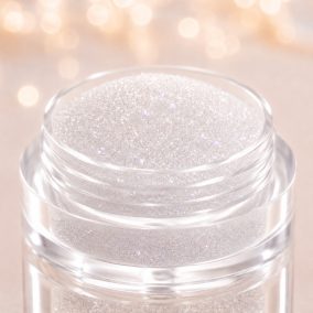   C324 Álomfehér Lila Csillogásban Selyem Csillámpor 2,5 ml