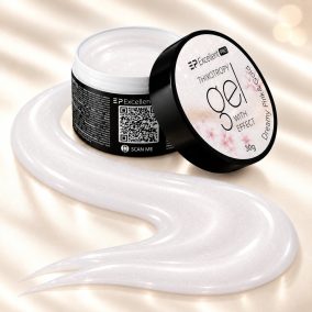 Dreamy Pink & Gold Thixotropy Effect építőzselé 30 g – Excellent PRO