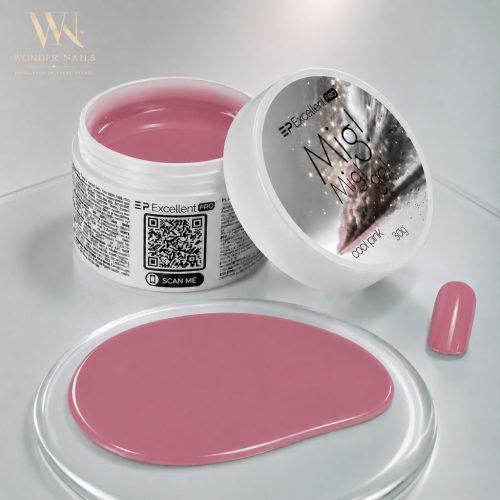 Excellent PRO MIG! MIG! Gel Cool Pink 30 g – Hűvös rózsaszín építőzselé