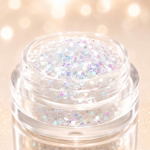 Átlátszó Irizáló Glitter