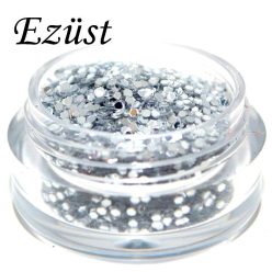 Ezüst Glitter