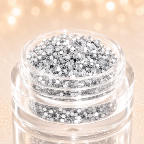 Ezüst Glitter