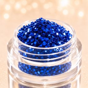Királykék Glitter