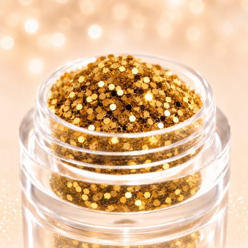 Sötét Arany Glitter