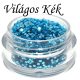 Világos Kék Glitter