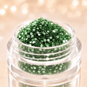 Zöld Glitter