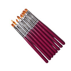 Körömdíszítő Festő Ecset Szett Magenta