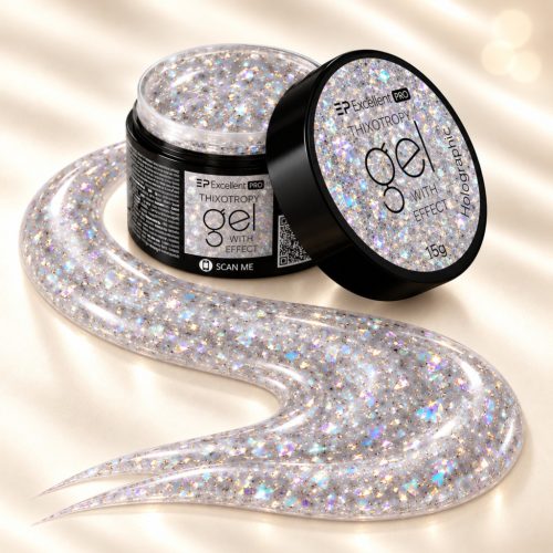 Holographic Thixotropy Effect építőzselé 15 g – Excellent PRO