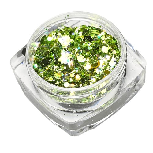 Glitter Mix Eozin Irizáló 9.