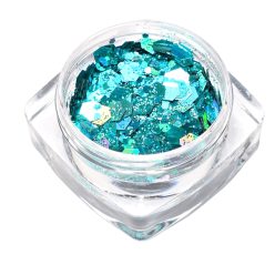 Glitter Mix Irizáló Tengertürkiz 27.