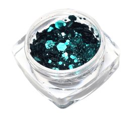 Glitter Mix Oceánzöld 28.