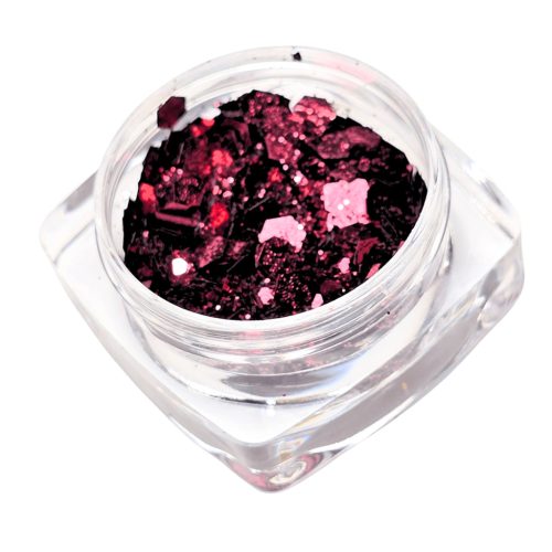 Glitter Mix Bíbor 33.