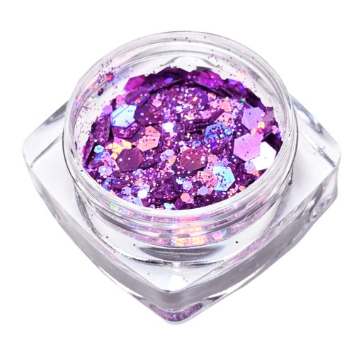 Glitter Mix Irizáló Viola 35.