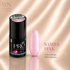 Excellent PRO Pro Colors 072 Samba géllakk – üveg és színminta