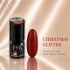 Excellent PRO Pro Colors 020 Christmas Glitter géllakk – üveg és színminta