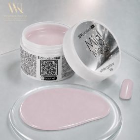   Excellent PRO MIG! MIG! Gel White Galaxy 30 g – Tejes csillámos építőzselé