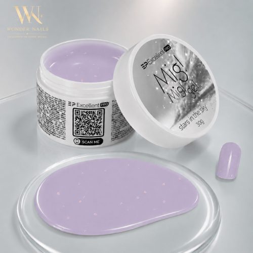 Excellent PRO MIG! MIG! Gel Stars in the Sky 30 g – Tejes építőzselé színes fóliával