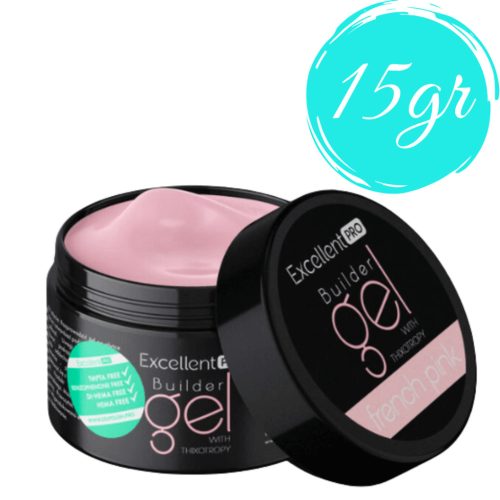 Excellent Pro Builder Gel with Thixotropy French Pink