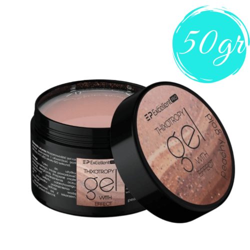 Excellent Pro Builder Gel with Thixotropy Peachy Gold