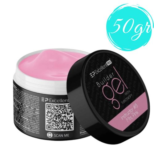  Excellent PRO Builder gel with thixotropy Instructor #8 Mrs. Pink