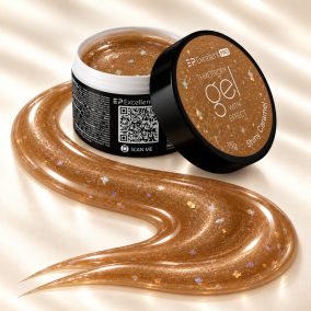 Shiny Caramel Thixotropy Effect építőzselé 15 g – Excellent PRO