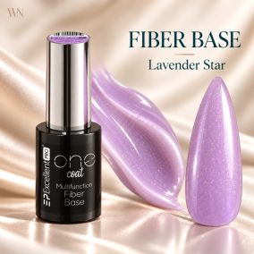 Excellent PRO One Coat Multifunction Fiber Base Lavender Star 11g – színhű anyagív és stiletto tip