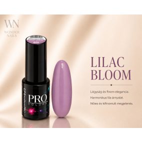 Excellent PRO Pro Colors 806 Lilac Bloom géllakk – üveg és színminta