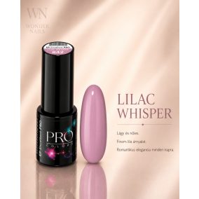 Excellent PRO Pro Colors 842 Lilac Whisper géllakk – üveg és színminta