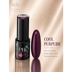 Excellent PRO Pro Colors 847 Cool Purpuric géllakk – üveg és színminta