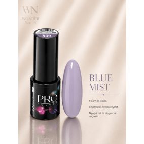 Excellent PRO Pro Colors 849 Blue Mist géllakk – üveg és színminta