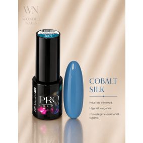 Excellent PRO Pro Colors 851 Cobalt Silk géllakk – üveg és színminta
