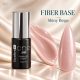 Excellent PRO One Coat Multifunction Fiber Base Shiny Beige 7g – színhű anyagív és stiletto tip