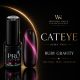 Excellent PRO Cat Eye Ruby Gravity 110 7 g – termékfotó mély rózsaszín színmintával