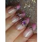 Excellent PRO Pink Galaxy 112 Cat Eye termékoldal – rózsaszín francia manikűr fotója
