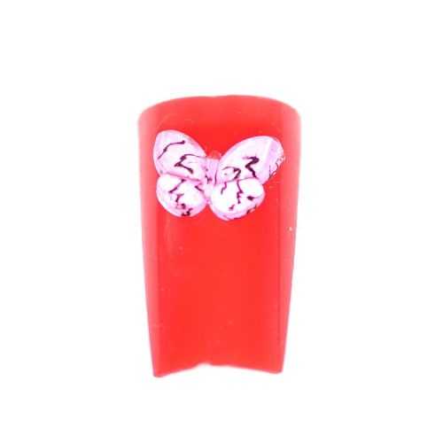 Pillangó 3D-s Dísz 2. Rózsaszín