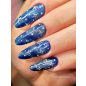 Excellent PRO Winter Midnight 116 Cat Eye termékoldal – kék, díszített manikűr fotója